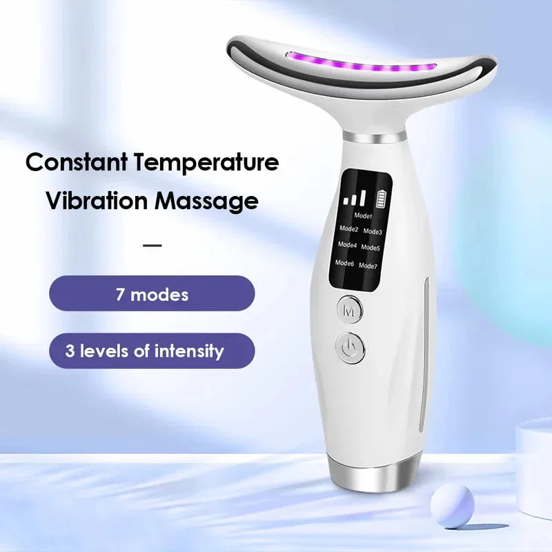 Massage Visage LED – Lifting & Peau Jeune en 5 Minutes
