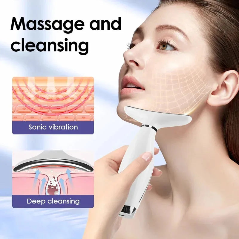 Massage Visage LED – Lifting & Peau Jeune en 5 Minutes